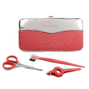 Chella Red and Silver Brow Kit